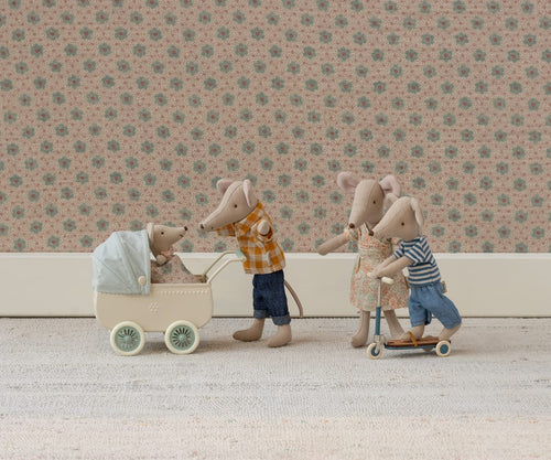 Baby Mickey Mouse Pram, Mint