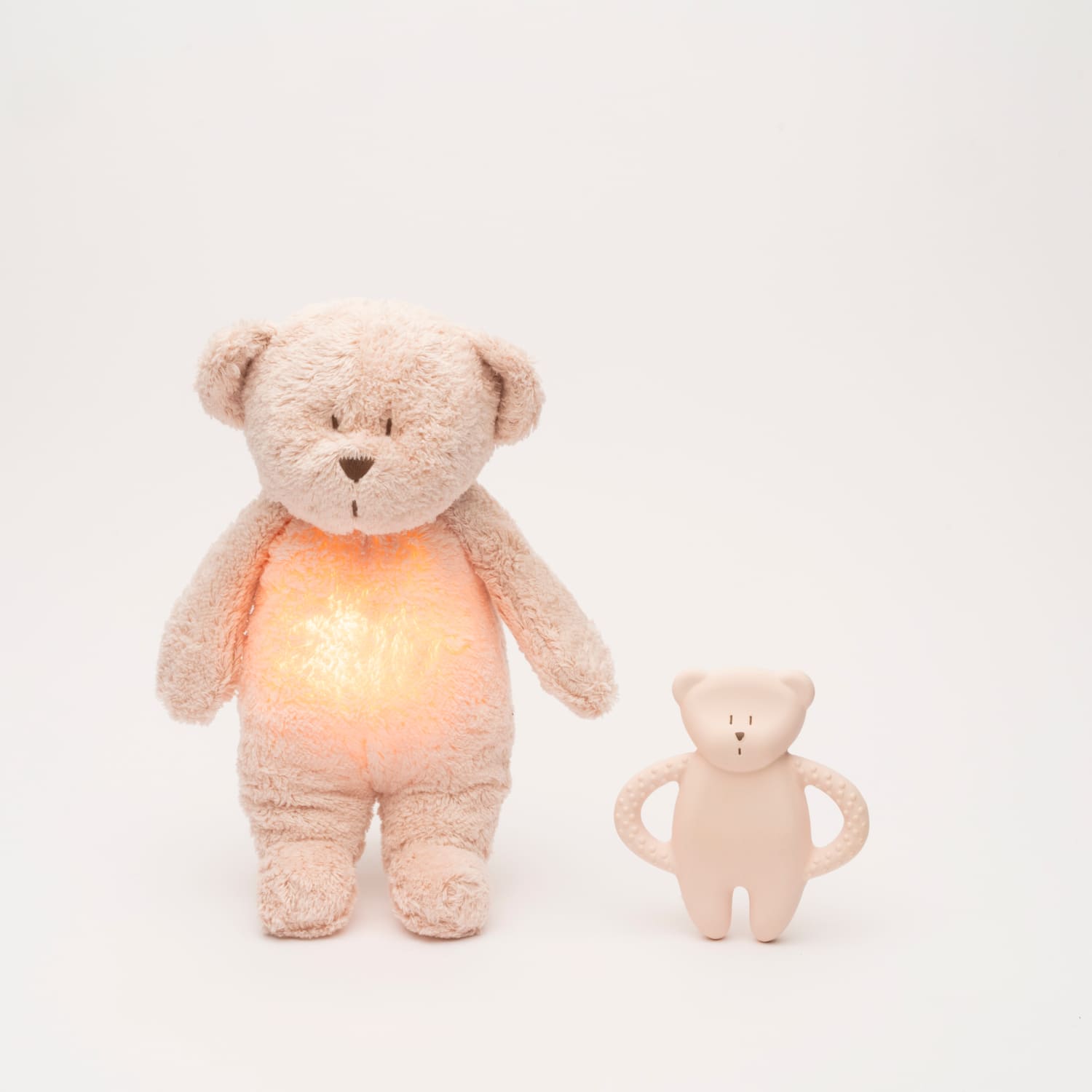 Organic natural rubber teether, Moonie rose