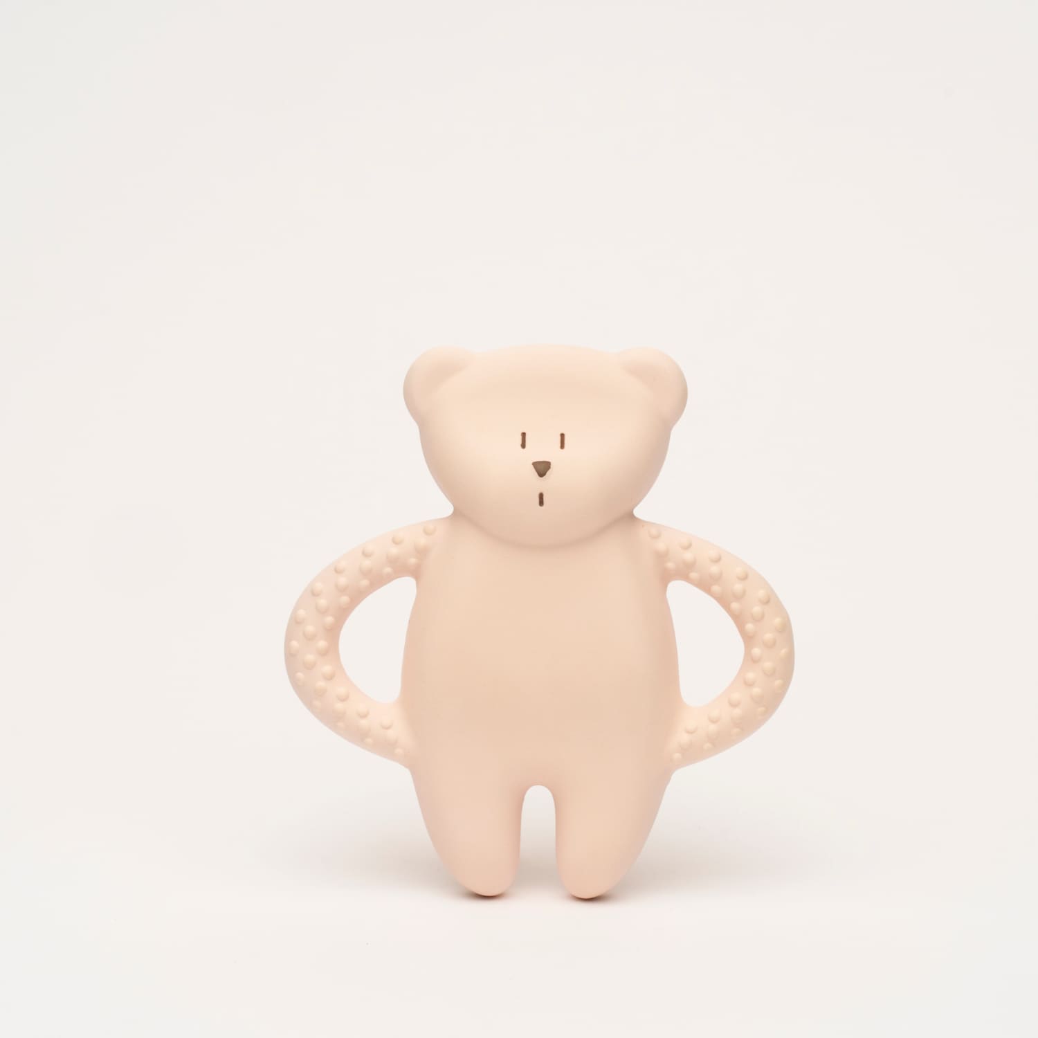 Organic natural rubber teether, Moonie rose
