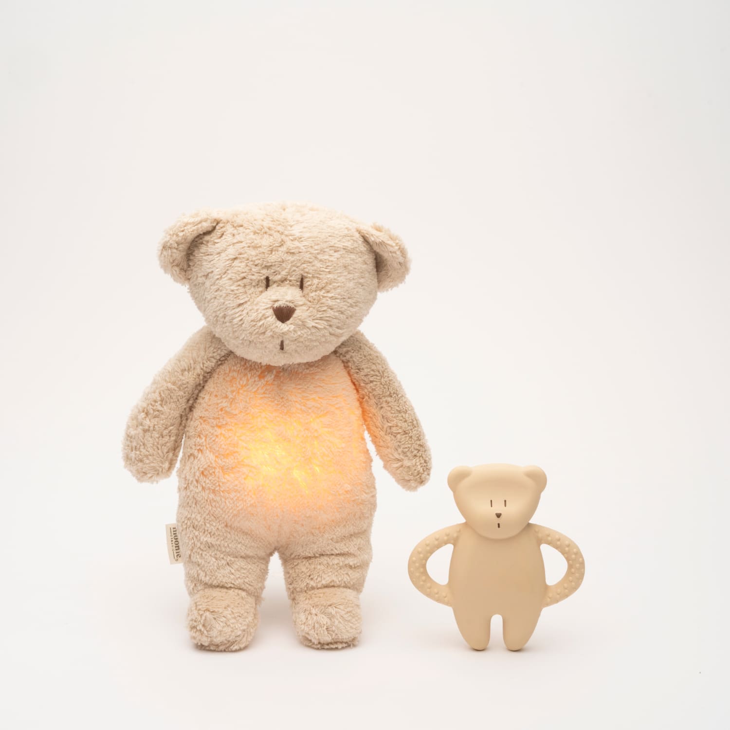 Organic natural rubber teether, Moonie sand