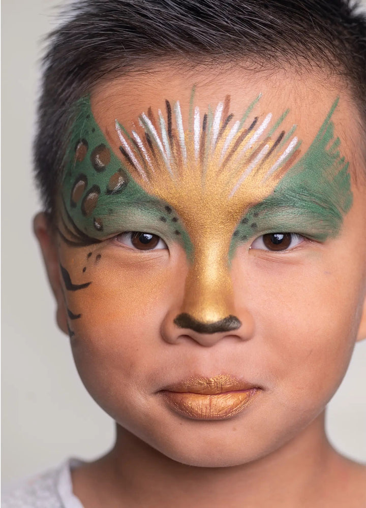 Matite bio face painting per bambini 6 colori, Fauna selvatica