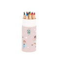 Tube of 12 small colored pencils, Pinocchio