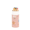 Tube of 12 small colored pencils, Mouse fairies