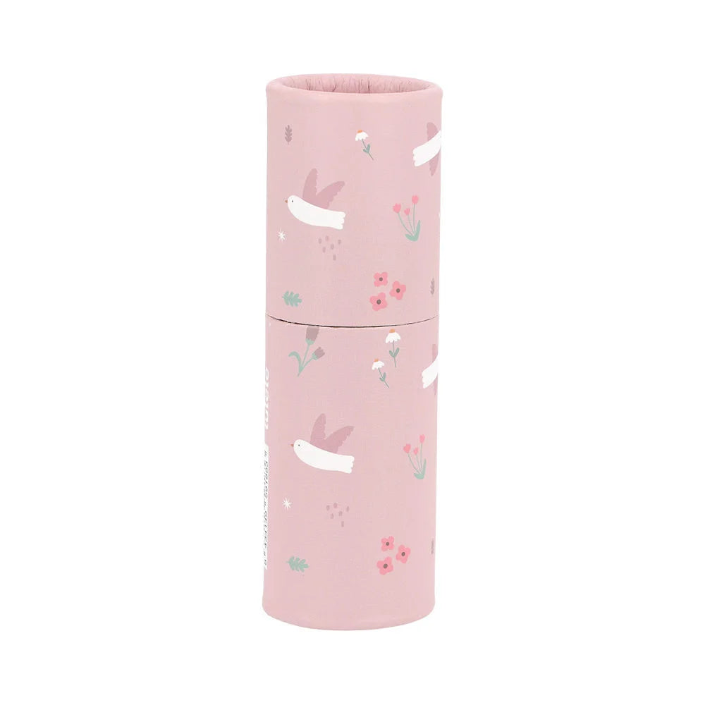 Tubo 12 matite piccole colorate, Uccellini