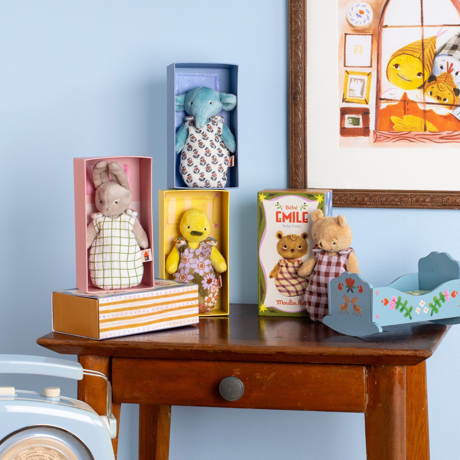 Emile Baby Teddy Bear, Les Minouchkas