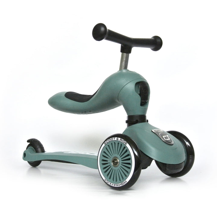 Monopattino trasformabile 2 in 1 Highwaykick 1, Foresta