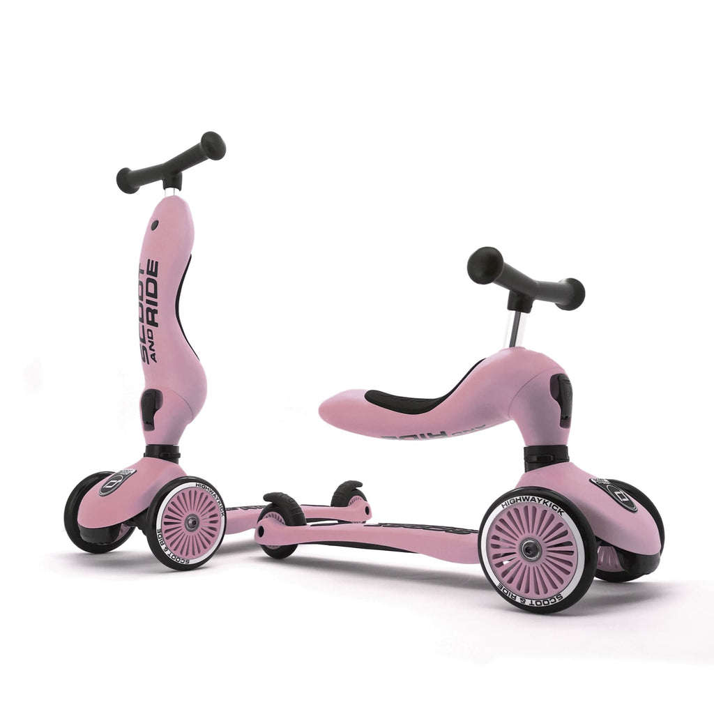 Highwaykick 1 2-in-1 Transforming Scooter, Pink
