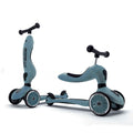 Highwaykick 1 2-in-1 Transforming Scooter, Steel Blue