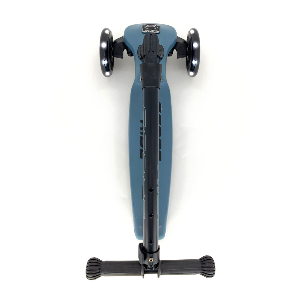 Highwaykick 3 Led folding scooter, Steel blue