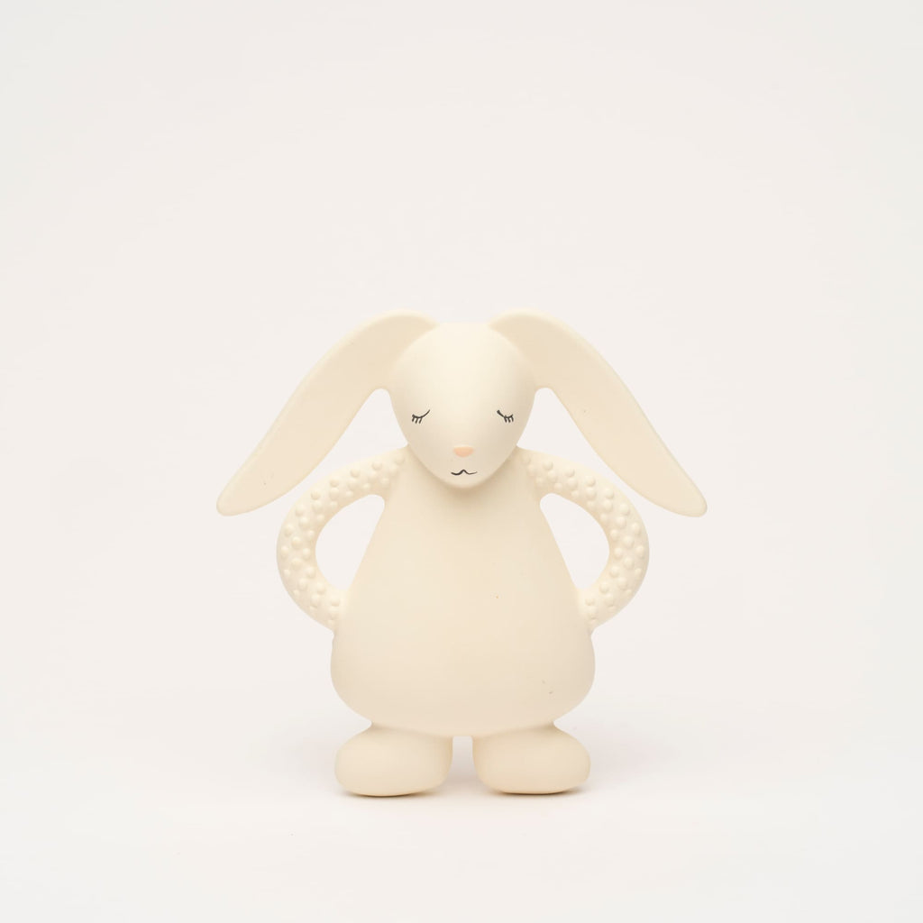 Organic natural rubber teether, Moonie cream