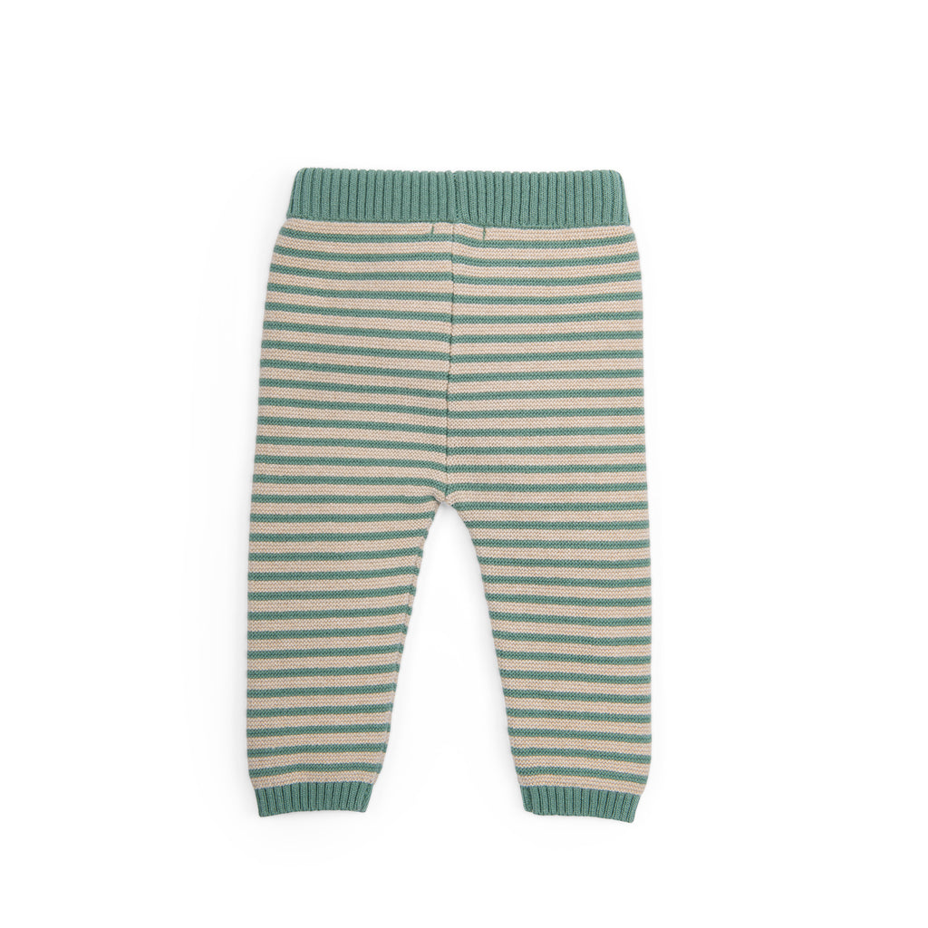 Moulin Roty | Pantaloni in maglia bicolore misto lana cotone, Imani