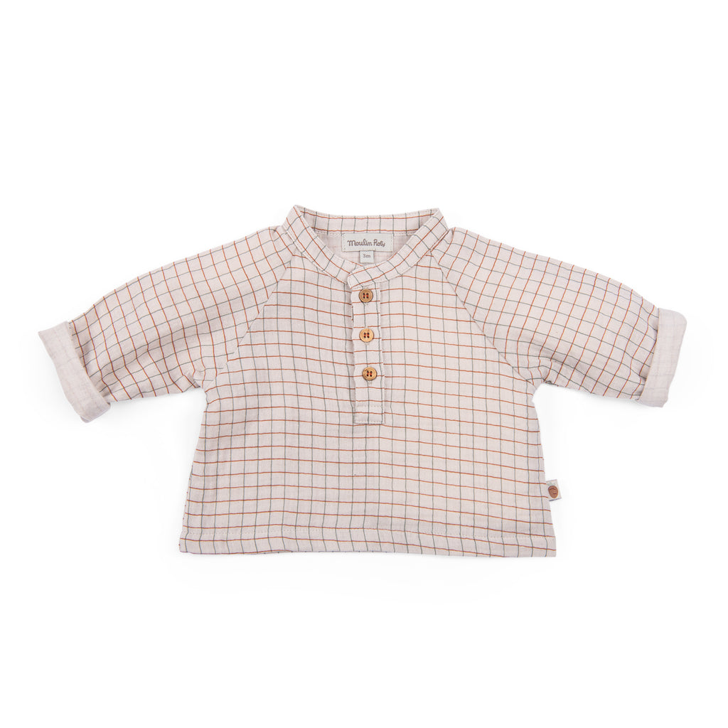Moulin Roty | Camicia in mussola di cotone bio, Isae