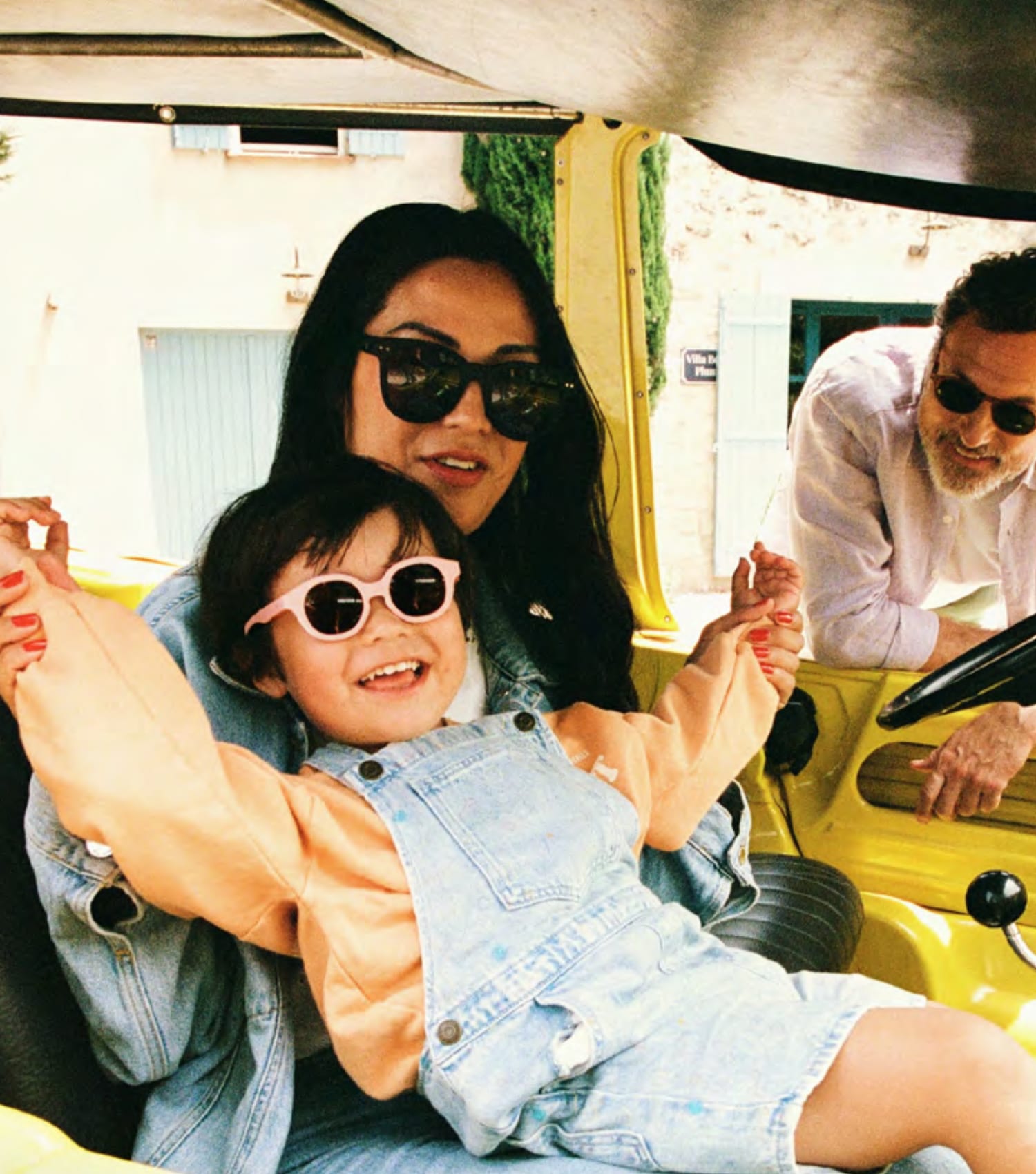 Polarized and flexible sunglasses 9-36 months, Retro Pastel pink