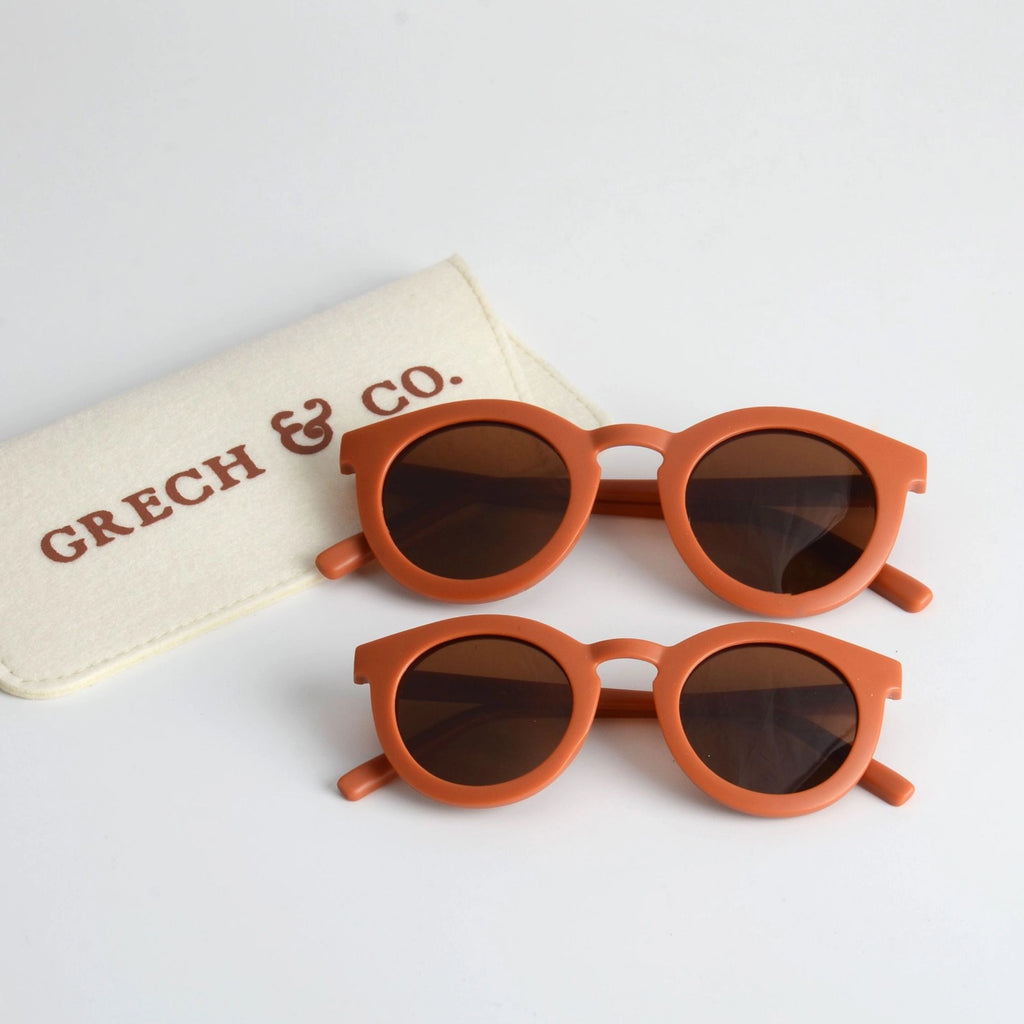 Lunettes de soleil polarisées et flexibles 3-8 ans, Rust