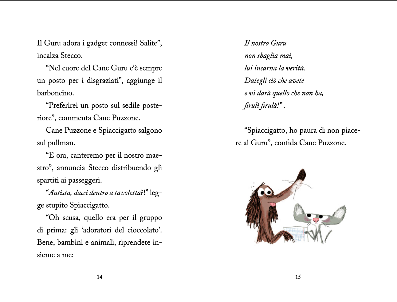Libro Cane Puzzone e il grande Guru