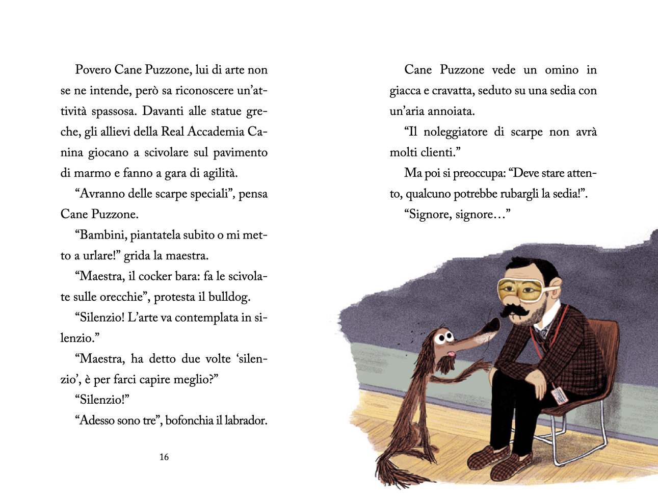 Libro Cane Puzzone va al museo