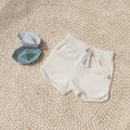 Organic cotton bamboo shorts, Off white
