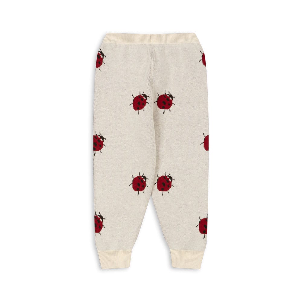 Pantaloni in maglia cotone bio, Coccinella
