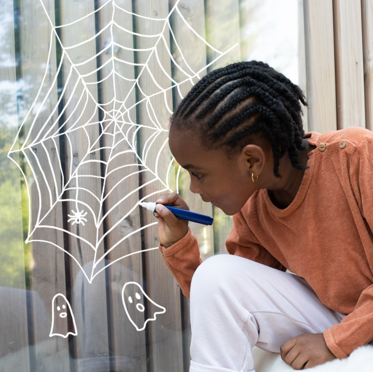 Set of 6 Erasable Glass and Mirror Markers