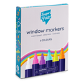 Set of 6 Erasable Glass and Mirror Markers