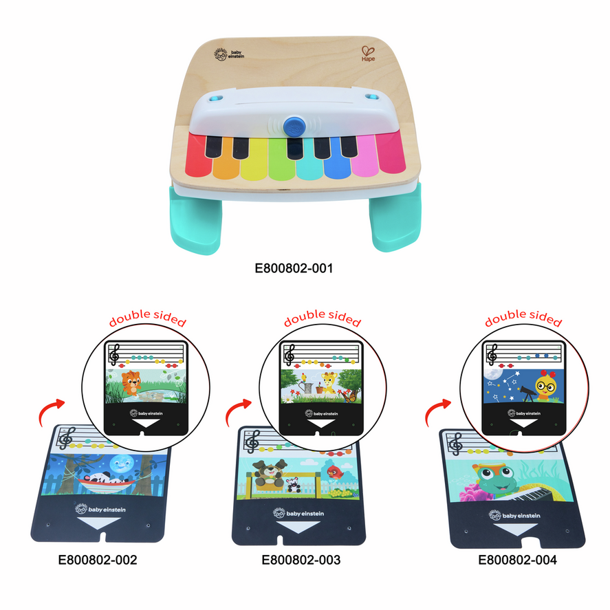 Piano with a magic touch