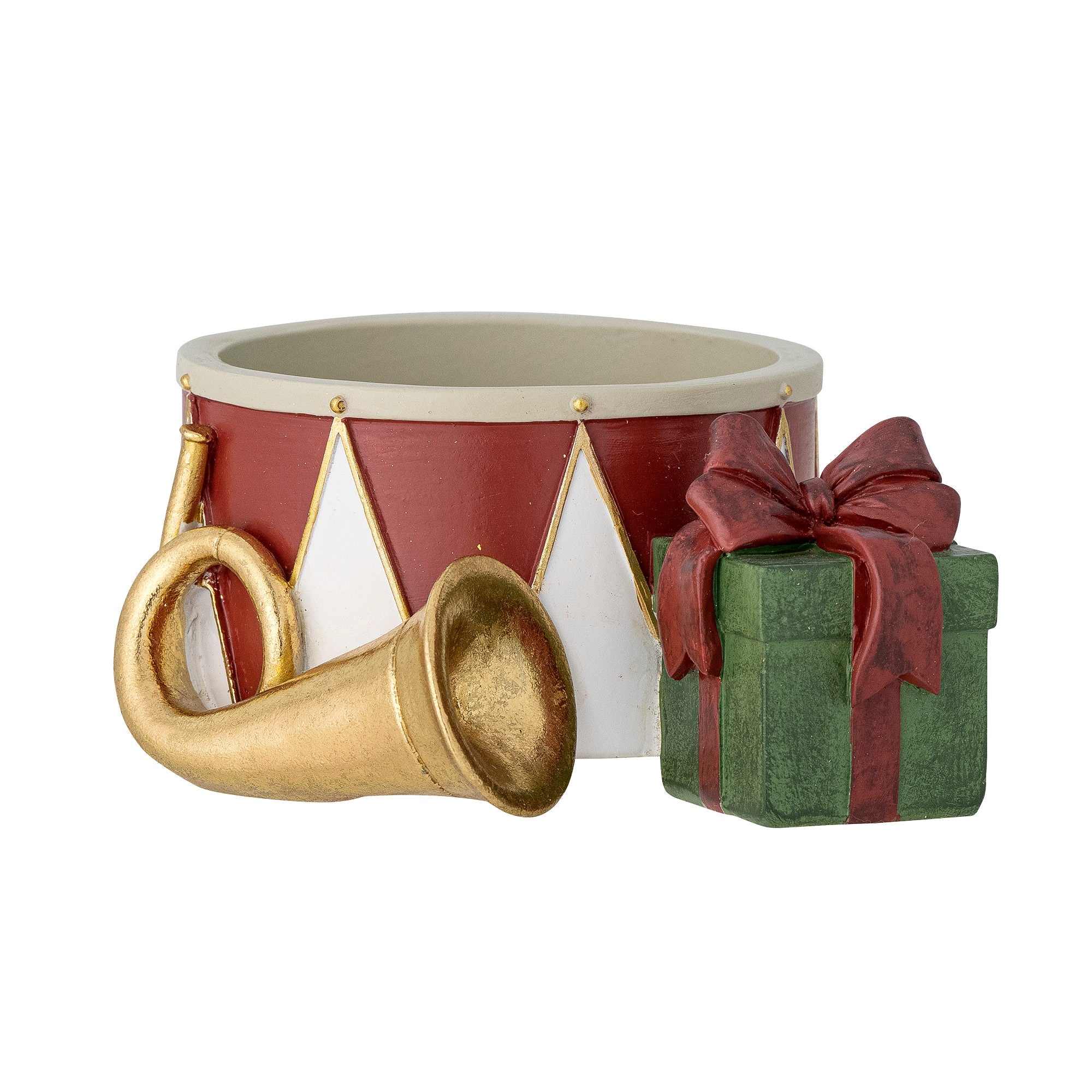 Christmas Candle Holder, Drum
