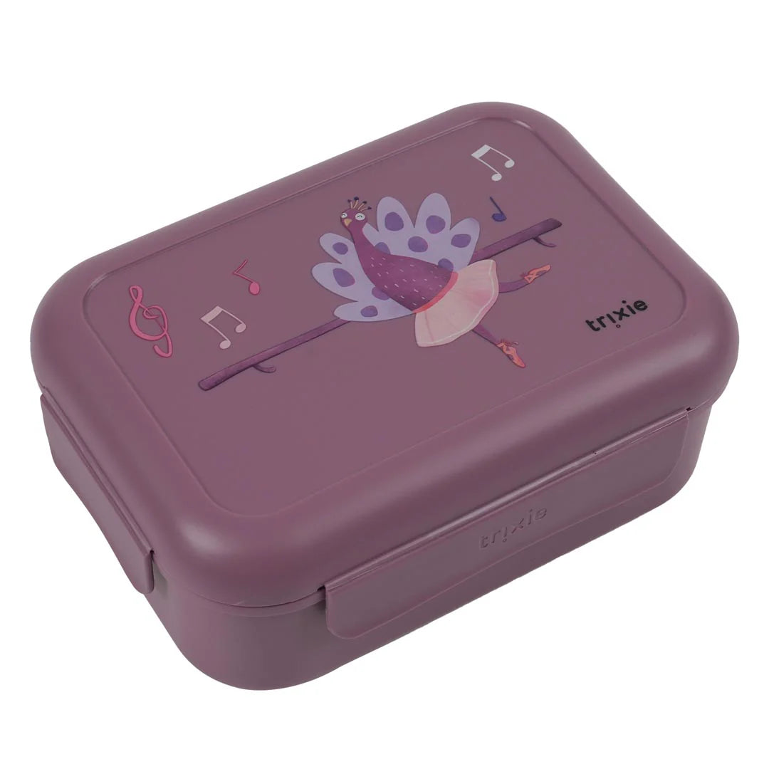 Porta pranzo con clip, Ballerina Pavone