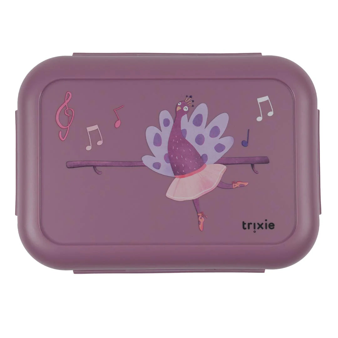 Porta pranzo con clip, Ballerina Pavone