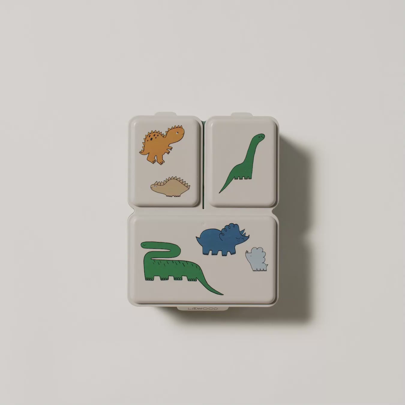 Porta pranzo con 3 scomparti intelligenti, Animali