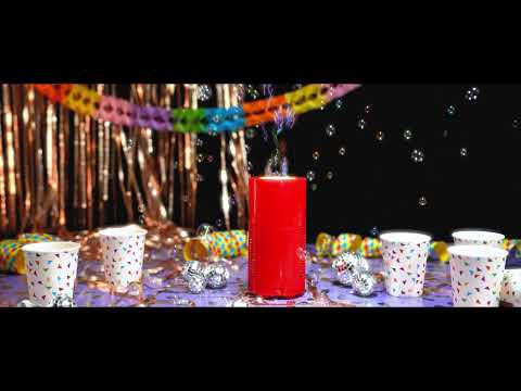 Bubble machine with LED lights
