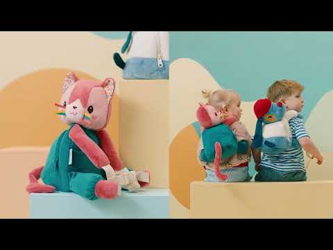 Soft backpack Jules the dog