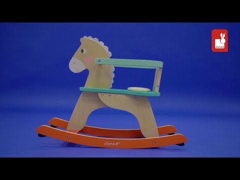 Cavallo a dondolo in legno, Zigolos