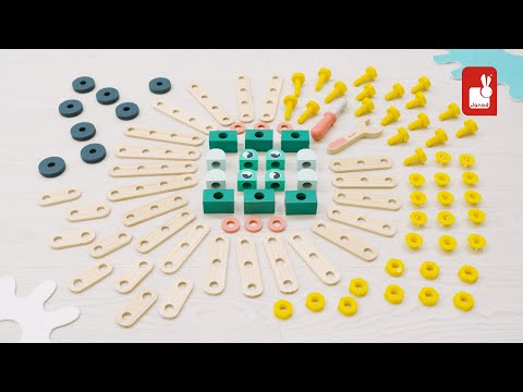 Brico'Kids 100 wooden pieces