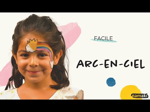 Colori bio face painting per bambini 6 colori, Arcobaleno