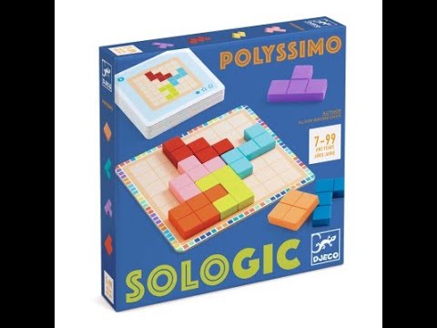 Gioco di logica in legno, Polyssimo