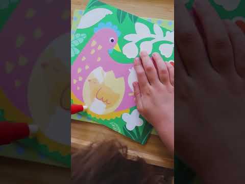 Disegni magici da colorare con acqua - Cucù! giardino