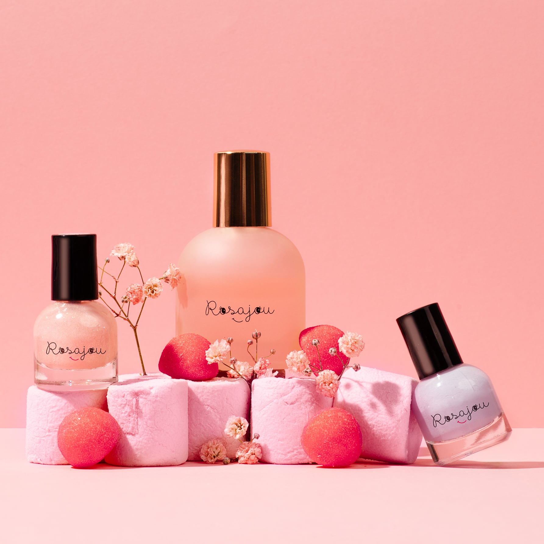 Rosajou Eau de Toilette e 2 smalti per bambini