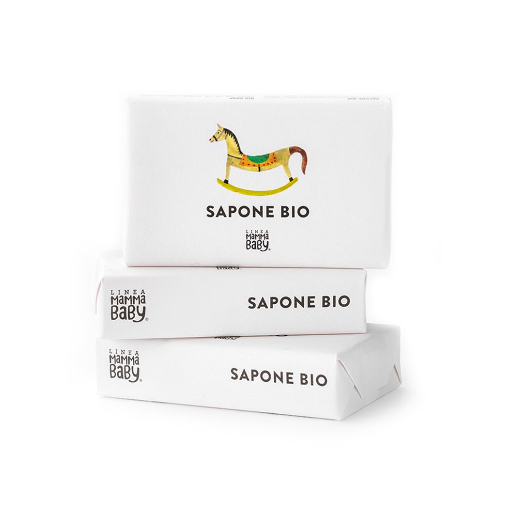 Sapone solido bio baby, 100g | Linea Mamma Baby, Made in Italy