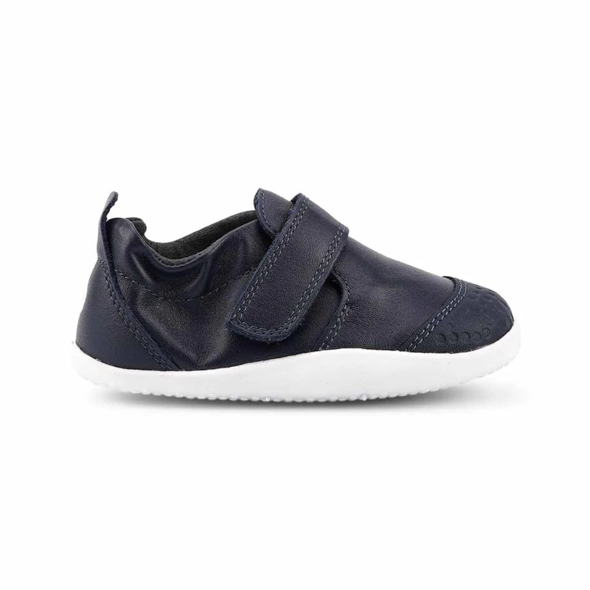 First step leather shoe, Xplorer Go Navy