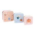 Lot de 3 boîtes alimentaires, Souris fèes