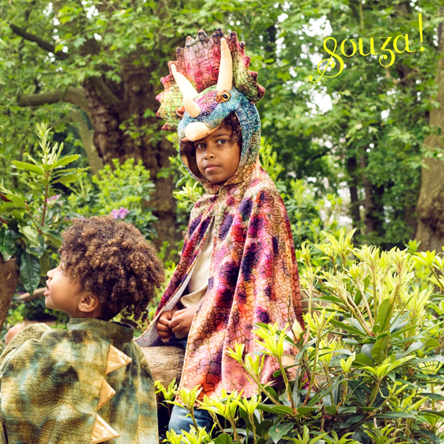 Triceratops Dinosaur Cape, 4-7 Years