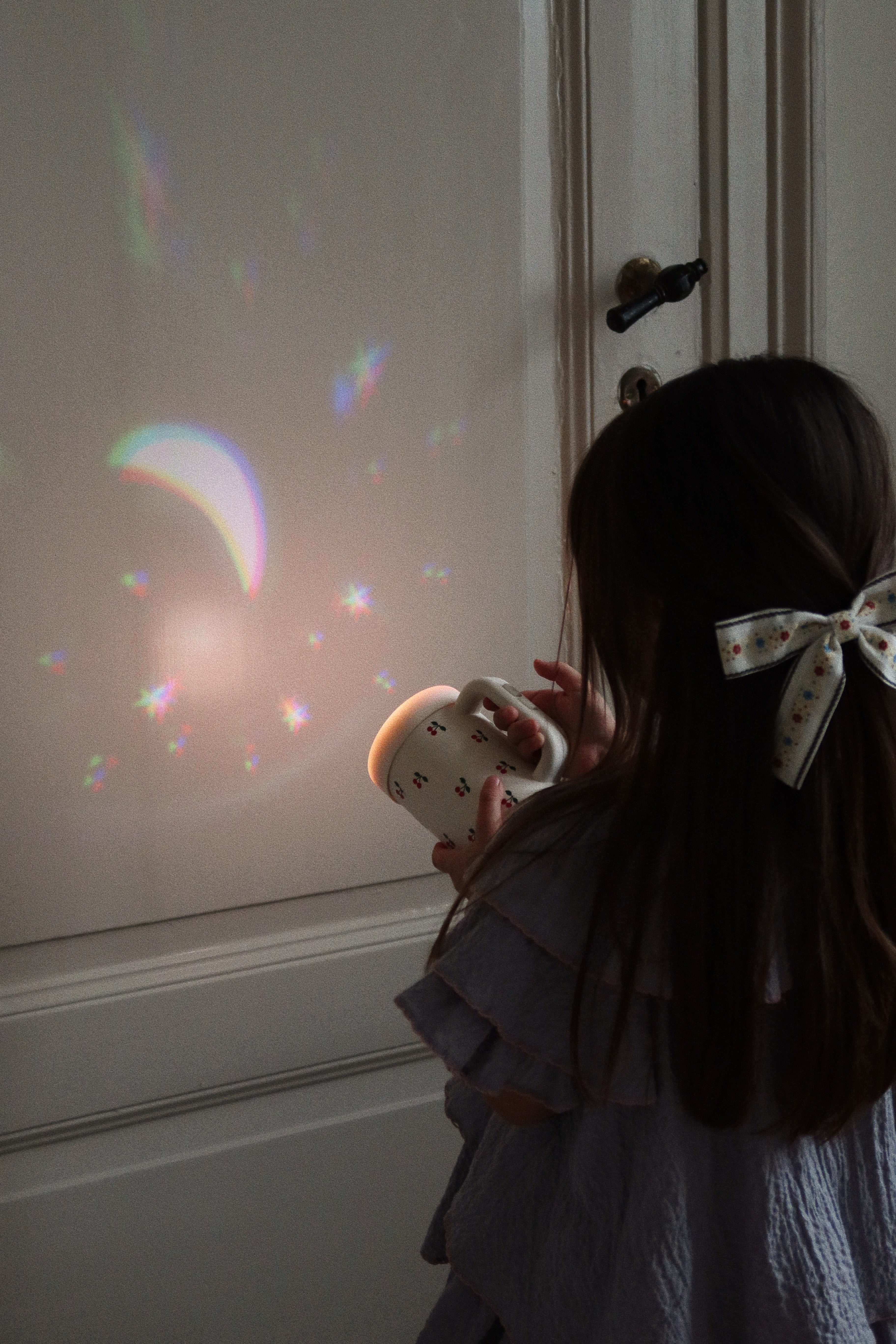 Torcia magica ricaricabile con luci che cambiano colore, Ciliegie