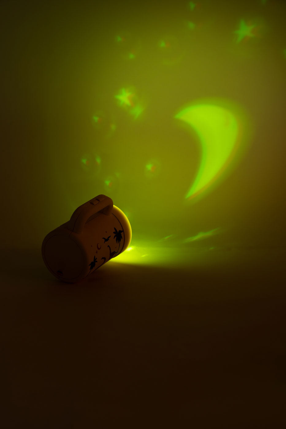 Torcia magica ricaricabile con luci che cambiano colore, Dino