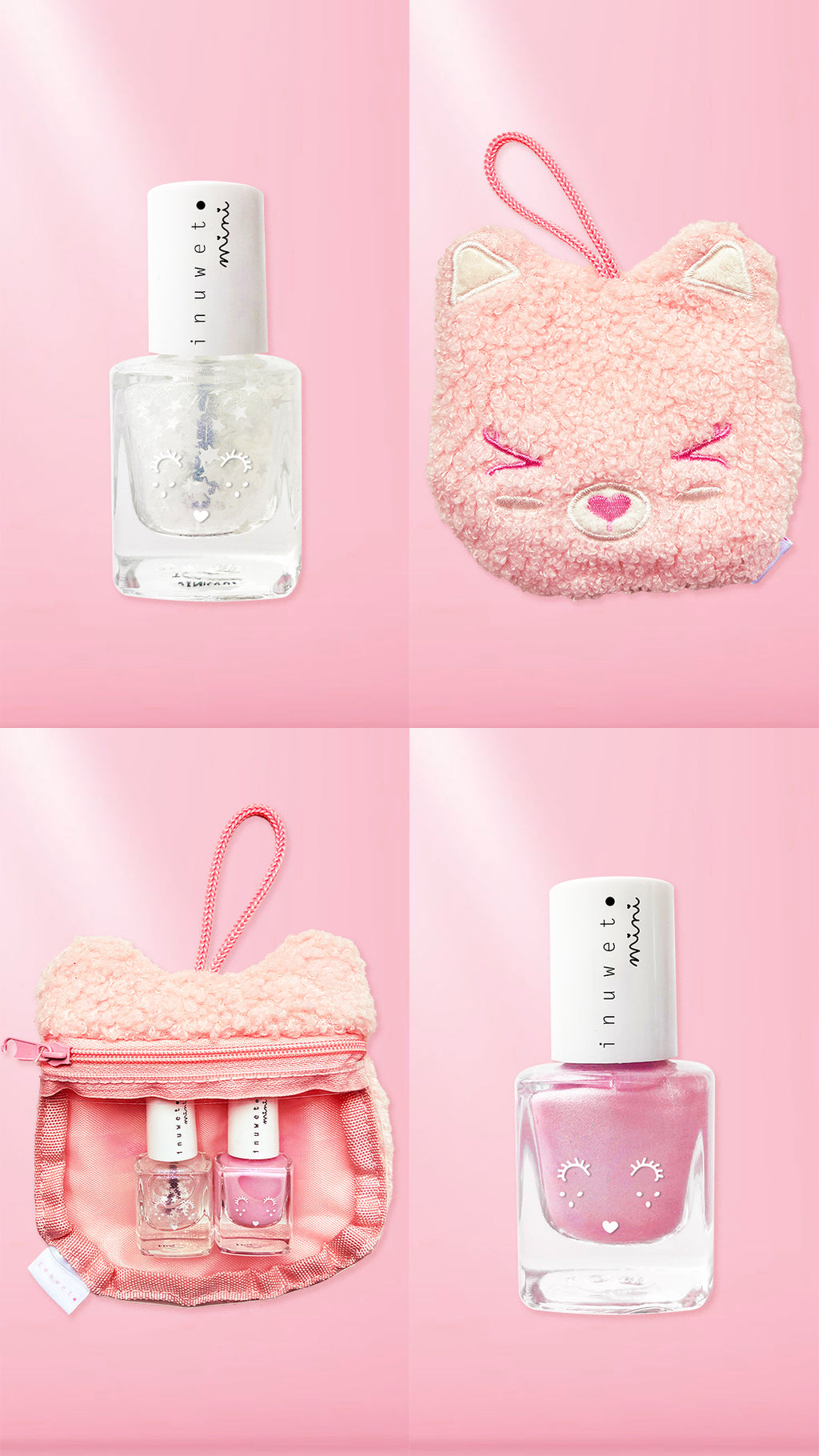 Trousse Teddy con due smalti
