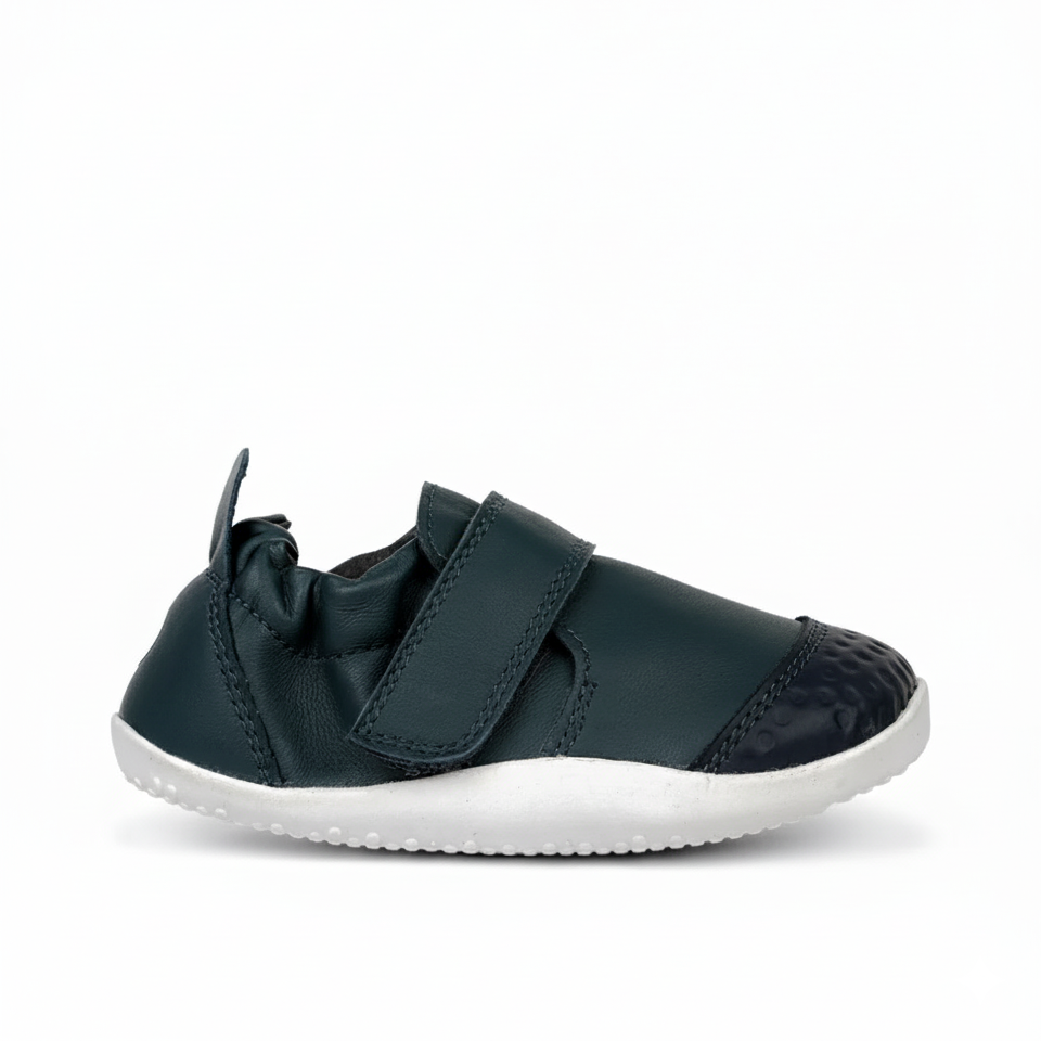 First step leather shoe, Xplorer Go Navy
