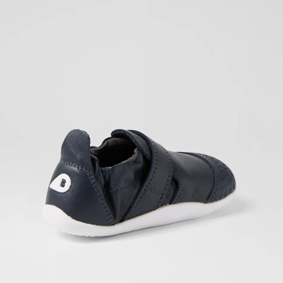 First step leather shoe, Xplorer Go Navy