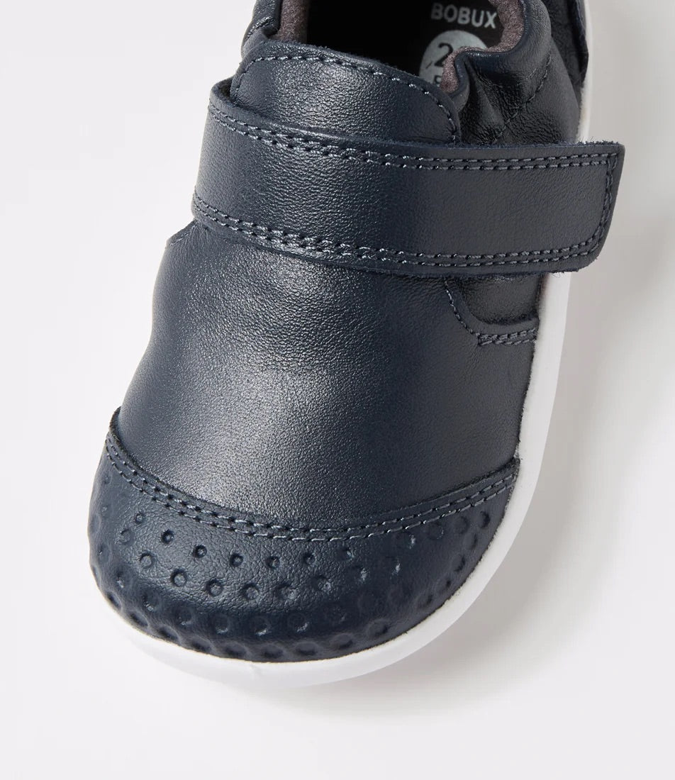 First step leather shoe, Xplorer Go Navy