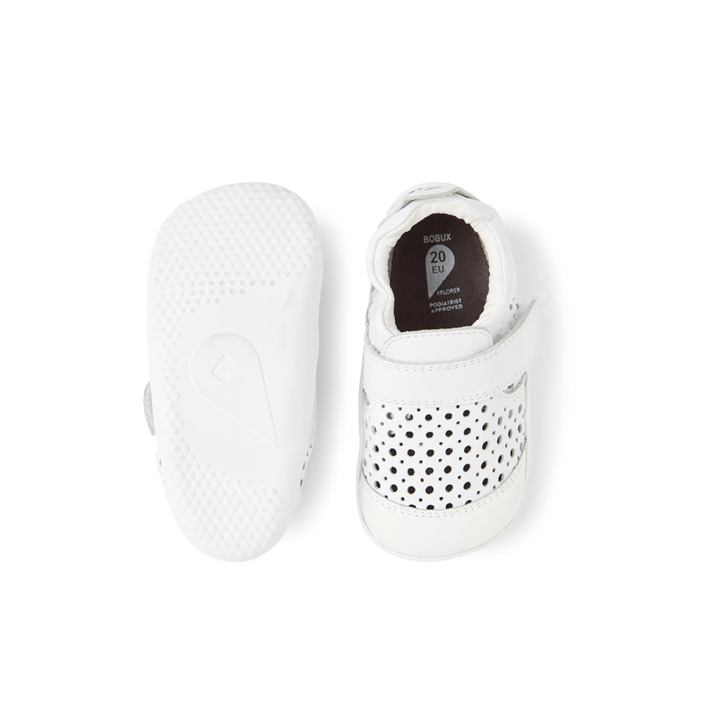 Scarpa Xplorer in pelle Go punch White