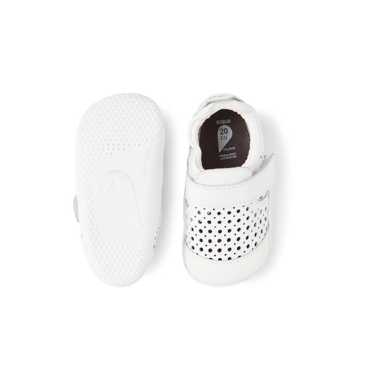 Scarpa Xplorer in pelle Go punch White