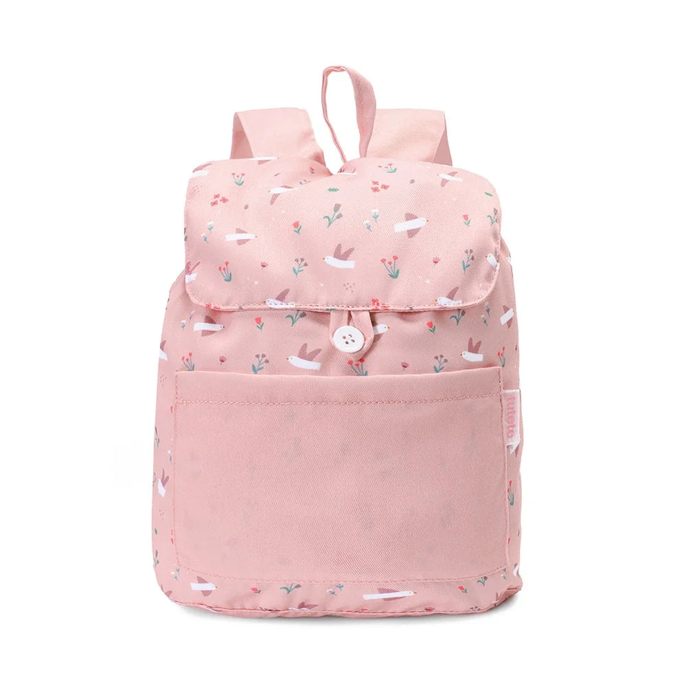 Petit sac à dos en toile, Oiseaux